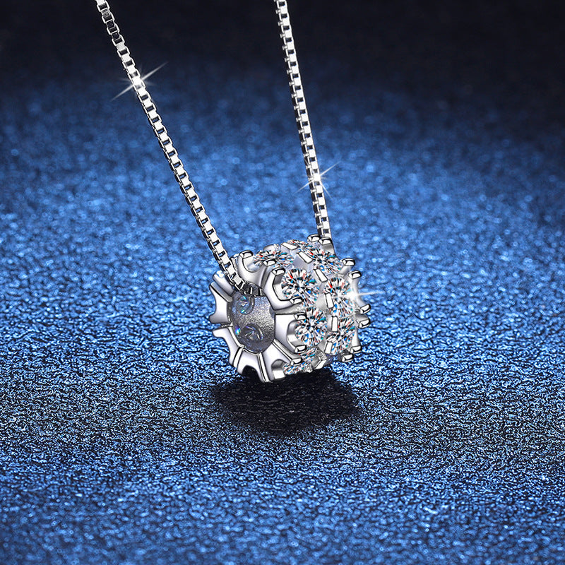 [Vera  Jewelry]ELEGANT SLIM-WAIST MOISSANITE NECKLACE