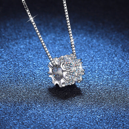 [Vera  Jewelry]ELEGANT SLIM-WAIST MOISSANITE NECKLACE