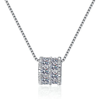 [Vera  Jewelry]ELEGANT SLIM-WAIST MOISSANITE NECKLACE