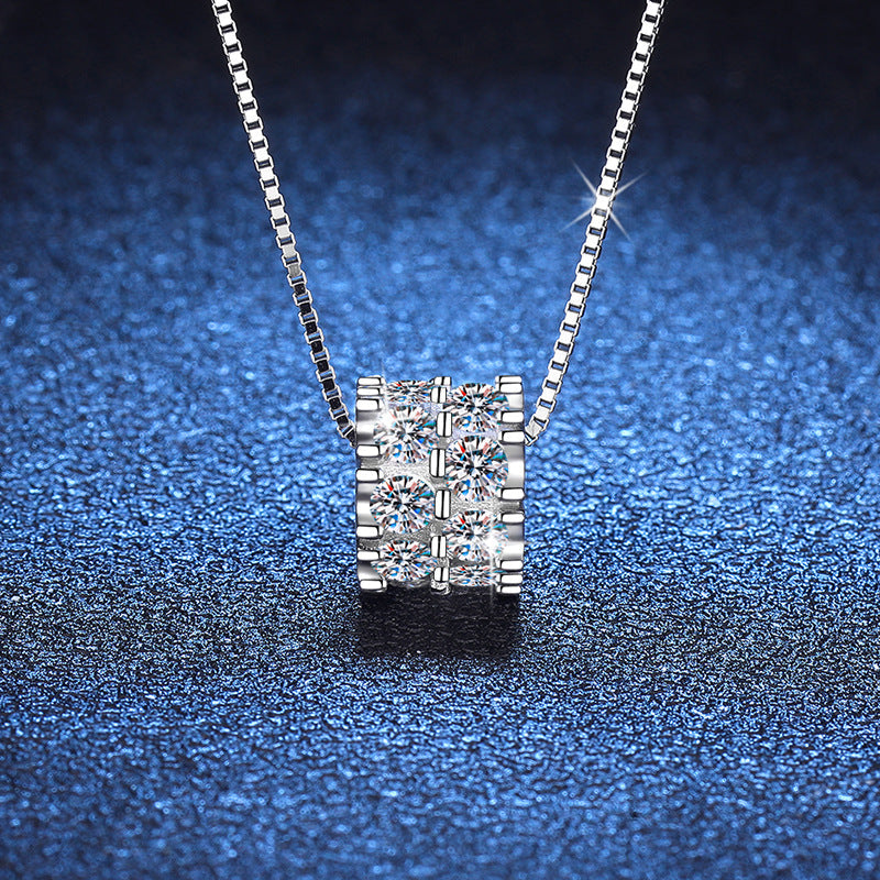 [Vera  Jewelry]ELEGANT SLIM-WAIST MOISSANITE NECKLACE
