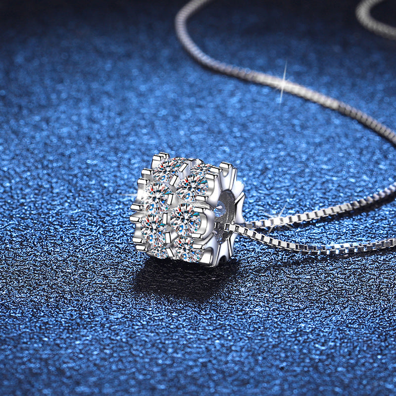 [Vera  Jewelry]ELEGANT SLIM-WAIST MOISSANITE NECKLACE