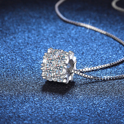 [Vera  Jewelry]ELEGANT SLIM-WAIST MOISSANITE NECKLACE