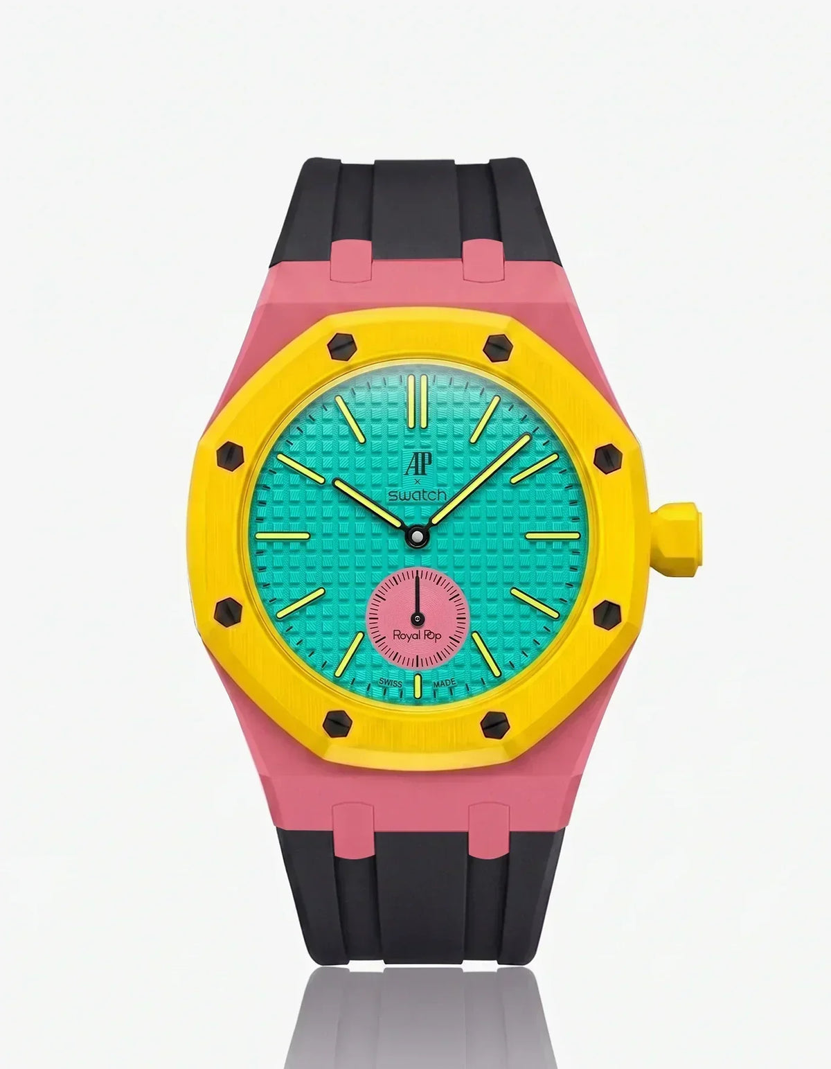 Silicone Strap & Case  Royal Pop Otg Roz(Customize  Colors)