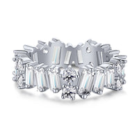[Vera Jewelry]Delicate Multi Shape Tennis Ring
