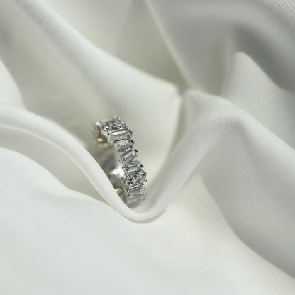 [Vera Jewelry]Delicate Multi Shape Tennis Ring
