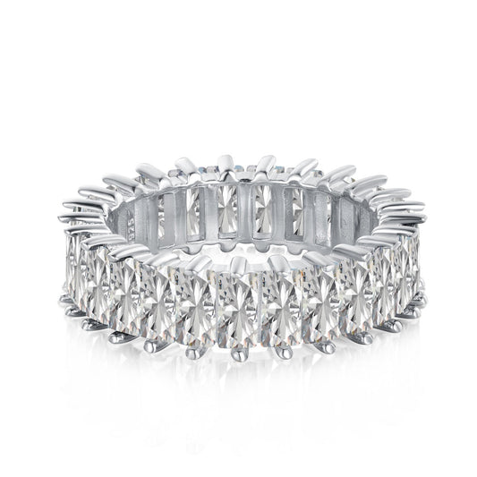[Vera Jewelry]Unique Colorful Radiant Cut RIng