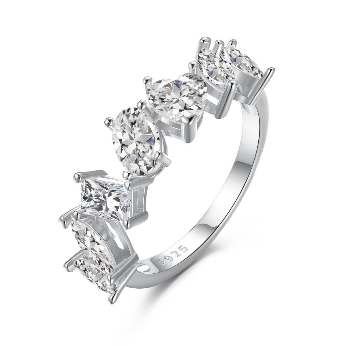 [Vera Jewelry]Delicate Multi Cut Ring
