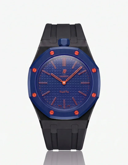 Silicone Strap & Case  Royal Pop Orenji Hachi(Customize  Colors)
