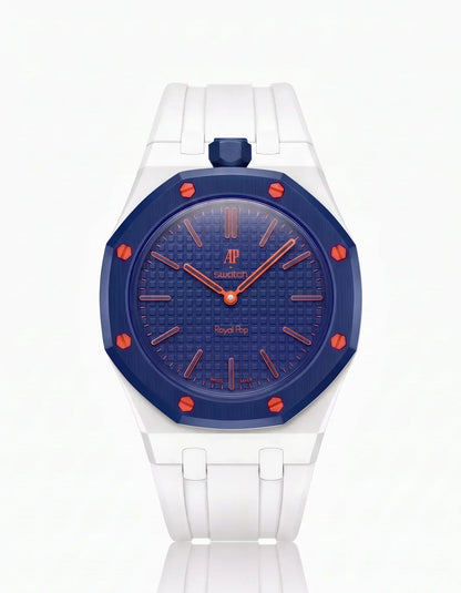 Silicone Strap & Case  Royal Pop Orenji Hachi(Customize  Colors)