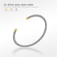 [Vera Jewelry]FORCEシリーズ ブレスレット ケーブル 50種類 (DIYセレクション)