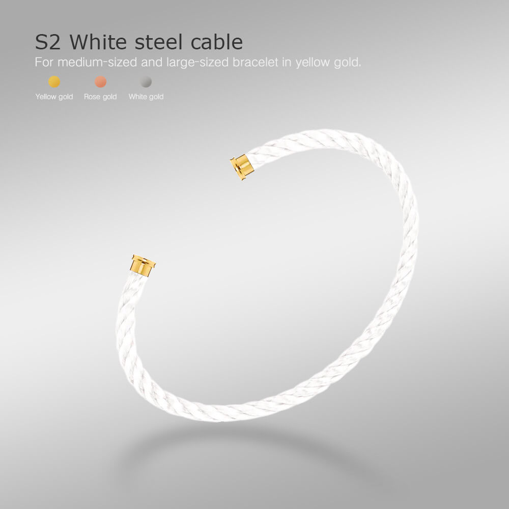 [Vera Jewelry]FORCE SERIES BRACELET CABLES 50 CHOICES (DIY SELECTION)