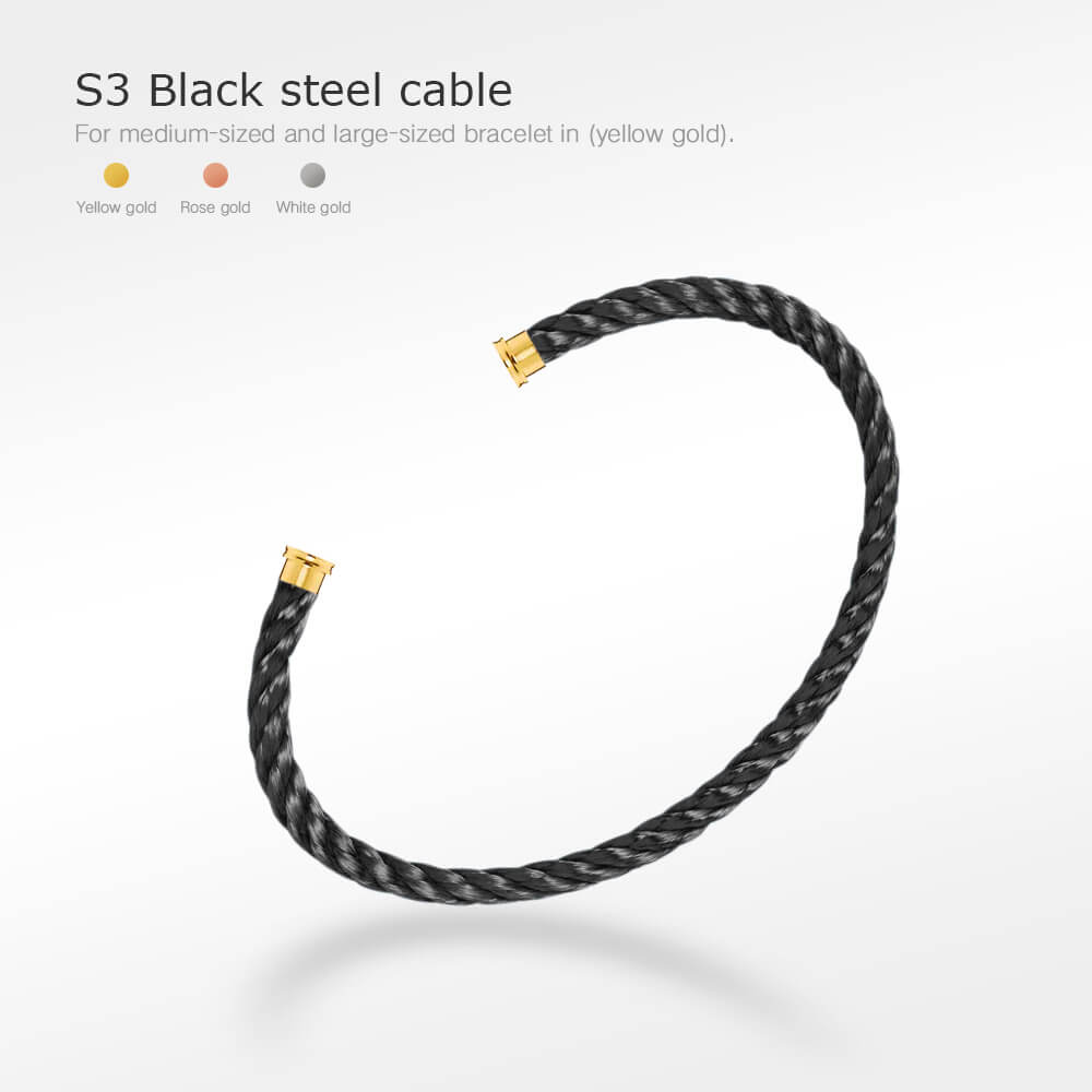 [Vera Jewelry]FORCE SERIES BRACELET CABLES 50 CHOICES (DIY SELECTION)