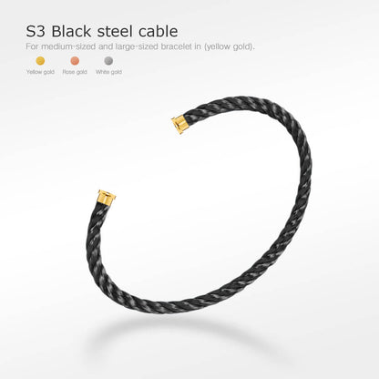 [Vera Jewelry]FORCE SERIES BRACELET CABLES 50 CHOICES (DIY SELECTION)