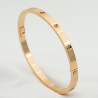 [Vera Jewelry]LOVE BRACELET 3.65MM 10 DIAMONDS