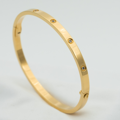 [Vera Jewelry]LOVE BRACELET 3.65MM 10 DIAMONDS