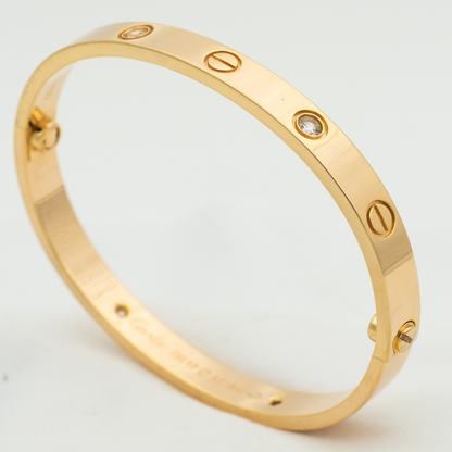 [Vera  Jewelry]LOVE BRACELET 6.1MM 4 DIAMONDS