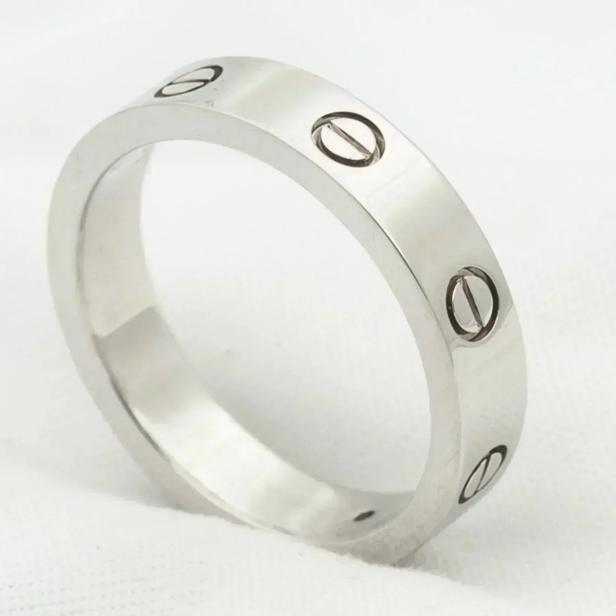 [Vera  Jewelry]LOVE RING 4MM 1 DIAMOND SILVER