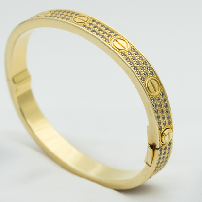 [Vera  Jewelry]LOVE BRACELET 6.1MM DIAMOND-PAVED