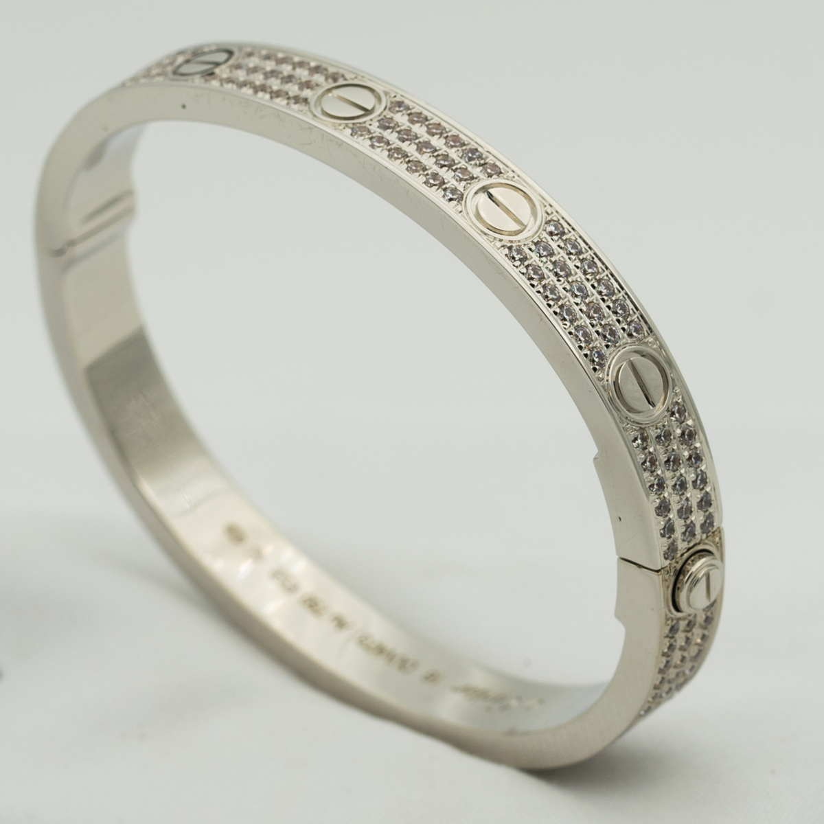 [Vera Jewelry]LOVE BRACELET 6.1MM DIAMOND-PAVED