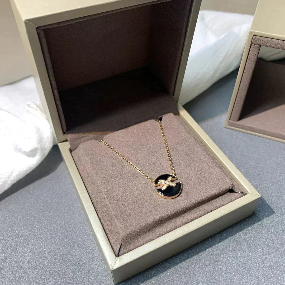 [Vera  Jewelry]JEUX DE ROSE GOLD DIAMOND NECKLACE