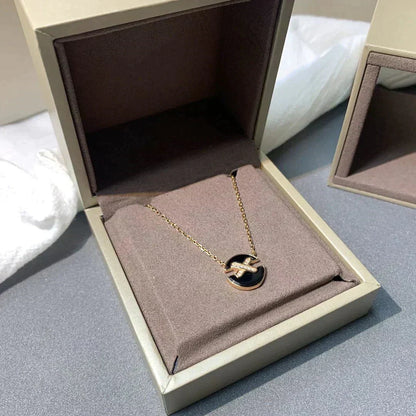 [Vera  Jewelry]JEUX DE ROSE GOLD DIAMOND NECKLACE