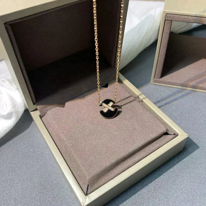 [Vera  Jewelry]JEUX DE ROSE GOLD DIAMOND NECKLACE