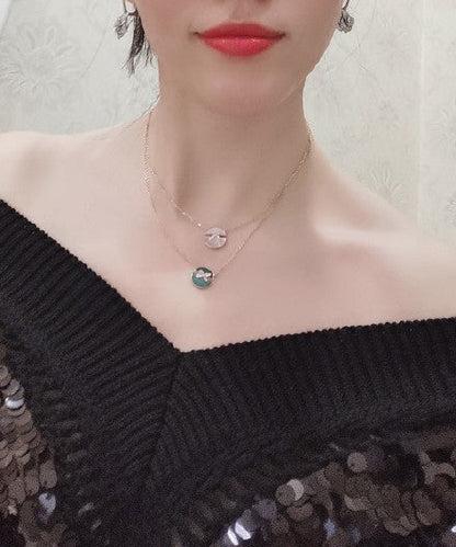 [Vera  Jewelry]JEUX DE ROSE GOLD DIAMOND NECKLACE