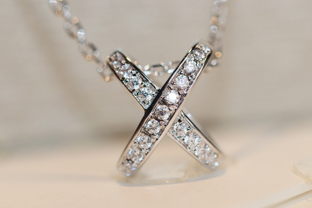 [Vera Jewelry]JEUX DE DIAMOND NECKLACE