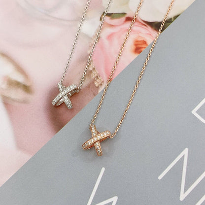 [Vera Jewelry]JEUX DE DIAMOND NECKLACE
