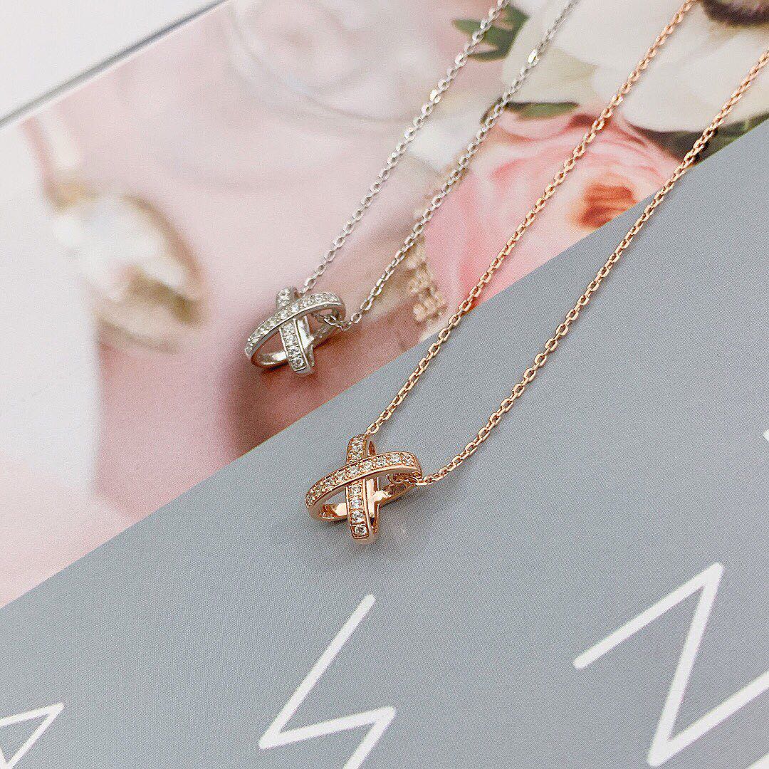 [Vera Jewelry]JEUX DE DIAMOND NECKLACE