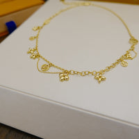 [Vera Jewelry]BLOOMING SUPPLE NECKLACE BRASS