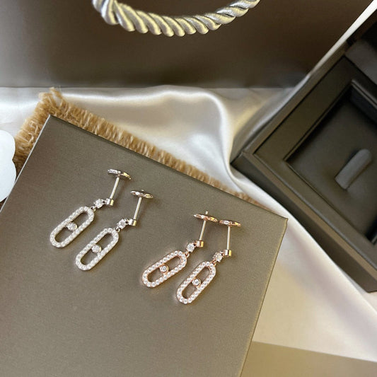 [Vera Jewelry] ムーブ ウノ ダイヤモンド ドゥルミューズ ピアス