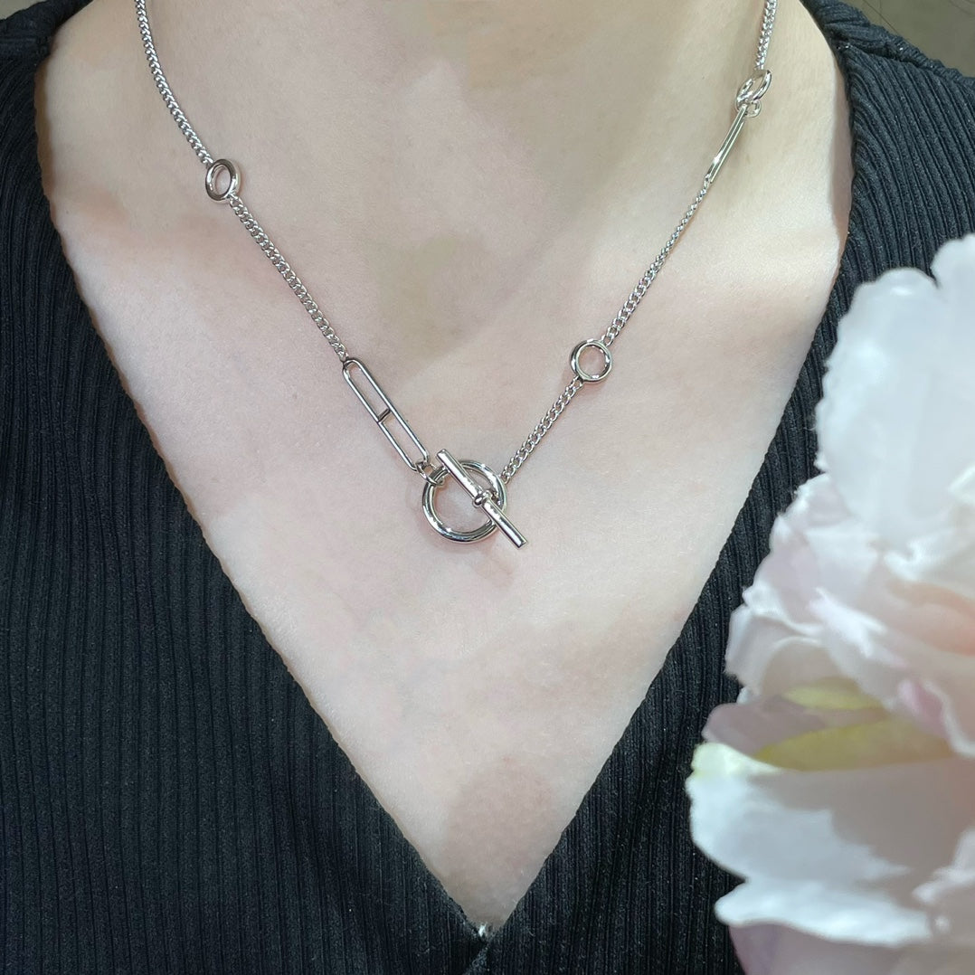 [Vera Jewelry]HM STERLING CHAINE D'ANCRE HEART