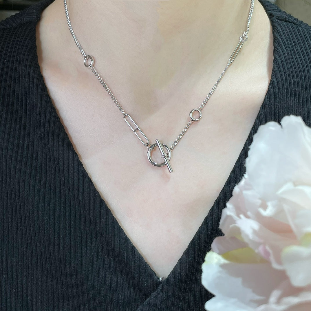 [Vera Jewelry]HM STERLING CHAINE D'ANCRE HEART