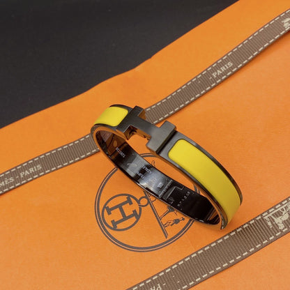[Vera  Jewelry]CLIC HM SO BLACK YELLOW BRACELET