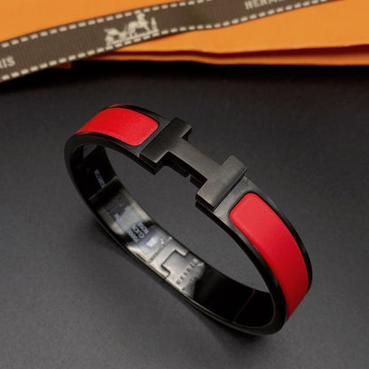 [Vera Jewelry]CLIC HM SO BLACK RED BRACELET