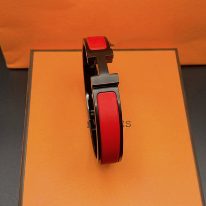 [Vera Jewelry]CLIC HM SO BLACK RED BRACELET