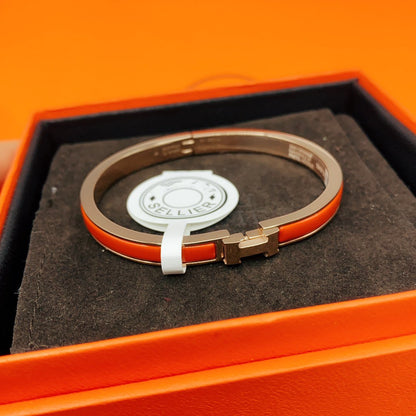 [Vera Jewelry]CLASSIC HM CLIC RED 8MM ENAMEL BRACELET