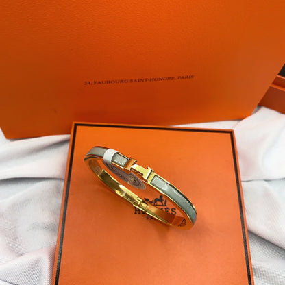 [Vera  Jewelry]CLASSIC HM CLIC GREEN 8MM ENAMEL BRACELET