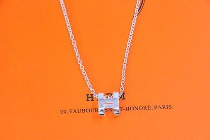 [Vera  Jewelry]HM NECKLACE H LETTER OVAL SERIES