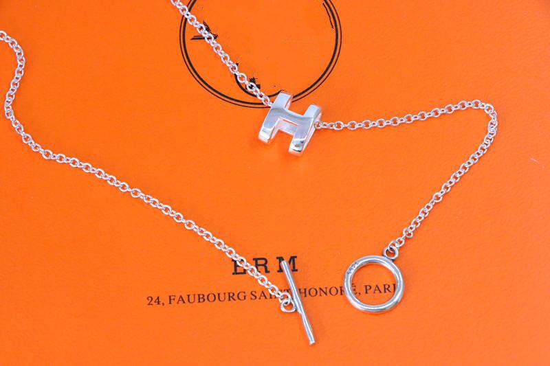 [Vera  Jewelry]HM NECKLACE H LETTER OVAL SERIES