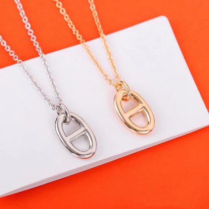 [Vera  Jewelry]HM PIG NOSE NECKLACE