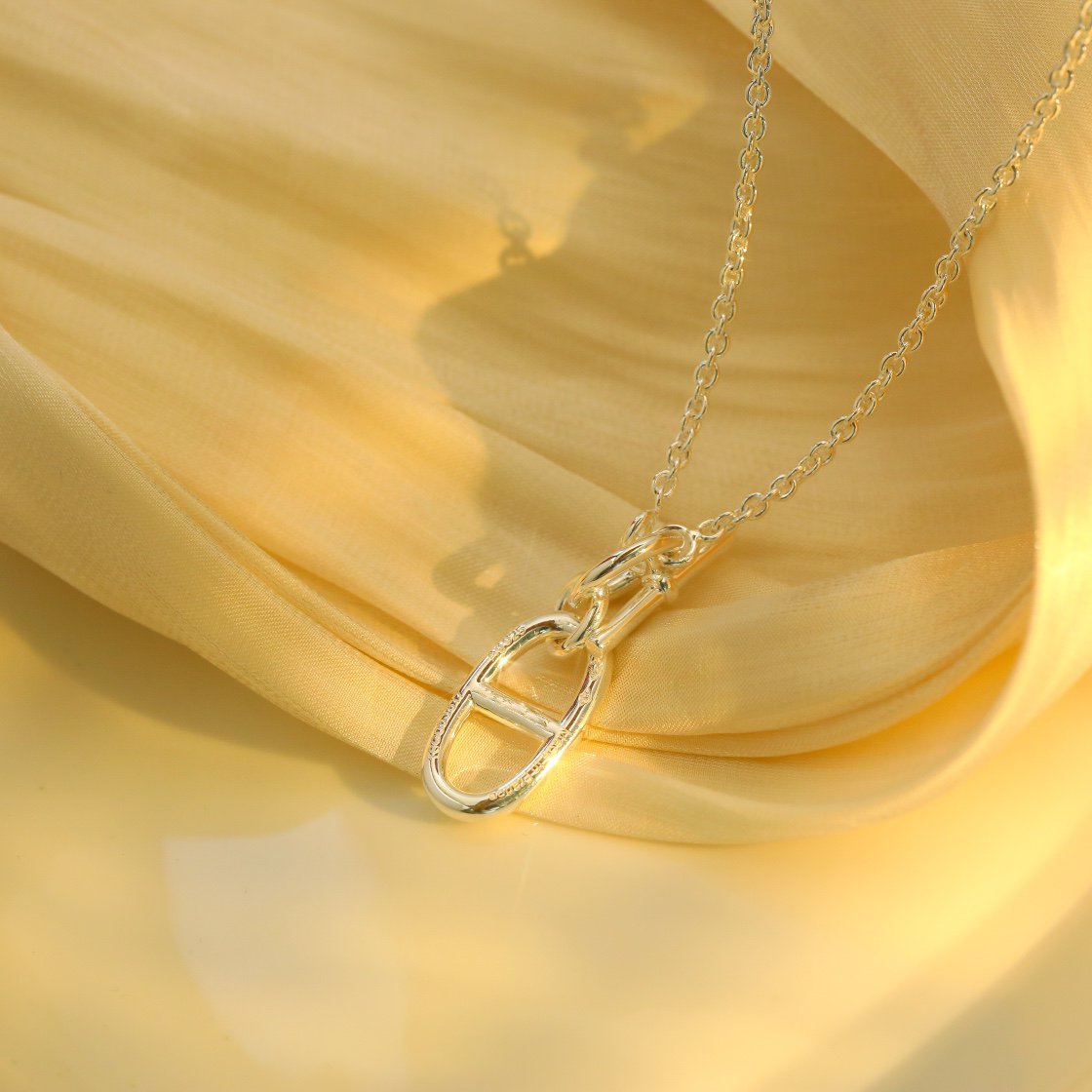 [Vera Jewelry]HM CHAINE D'ANCRE PENDANT NECKLACE STERLING SILVER
