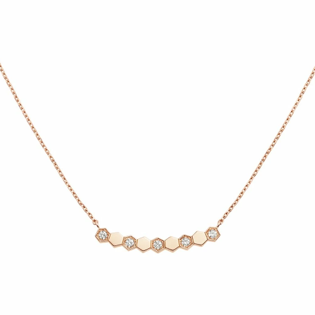 [Vera Jewelry]BEE MY LOVE DIAMOND NECKLACE
