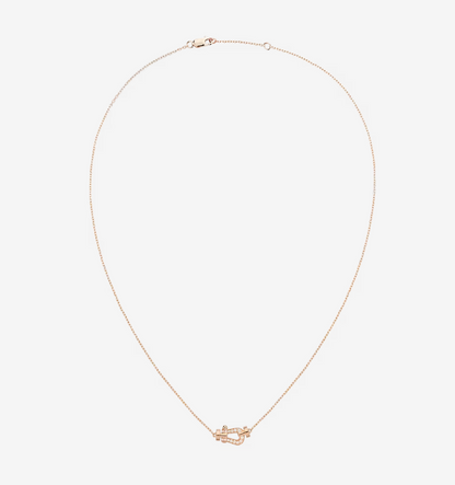 [Vera  Jewelry]FORCE 10 DIAMOND PINK GOLD NECKLACE MINI MODEL