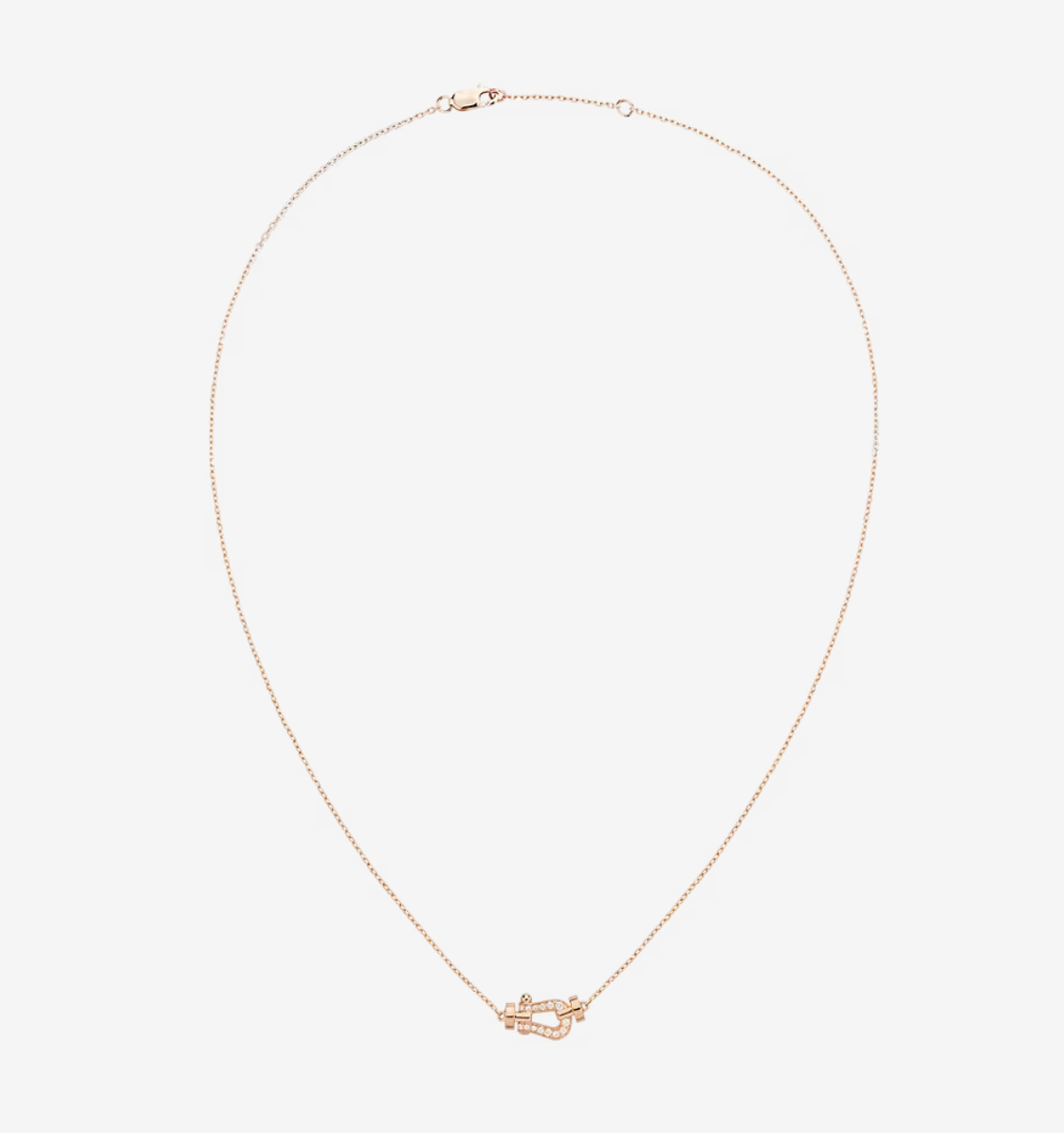 [Vera Jewelry]FORCE 10 DIAMOND PINK GOLD NECKLACE MINI MODEL