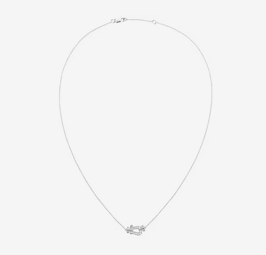 [Vera  Jewelry]FORCE 10 DIAMOND SILVER NECKLACE MINI MODEL