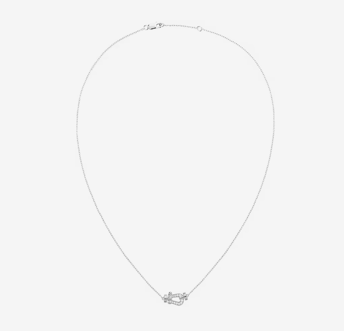 [Vera Jewelry]FORCE 10 DIAMOND SILVER NECKLACE MINI MODEL