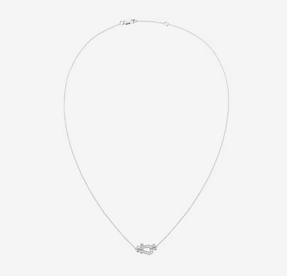 [Vera Jewelry]FORCE 10 DIAMOND SILVER NECKLACE MINI MODEL