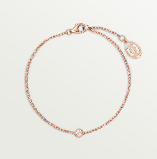 [Vera  Jewelry]DAMOUR DIAMOND LINK BRACELET